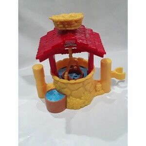 Fisher Price Wishing Well Little People Barn Farm   Bucket and Bird's Nest